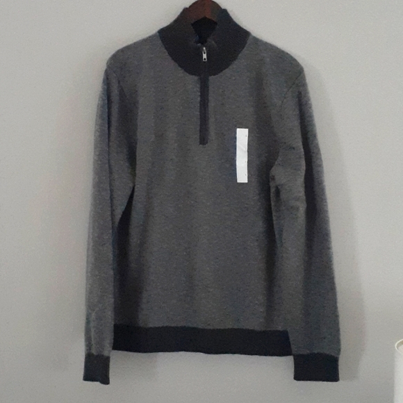 Goodfellow & Co Men's 1/4 Zip Pullover Sweater - Picture 1 of 4